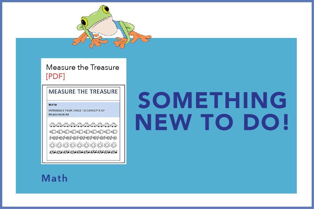 Something New To Do! Measure the Treasure