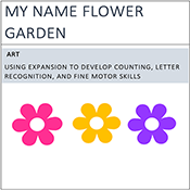 My Name Flower Garden