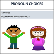 Pronoun Choices
